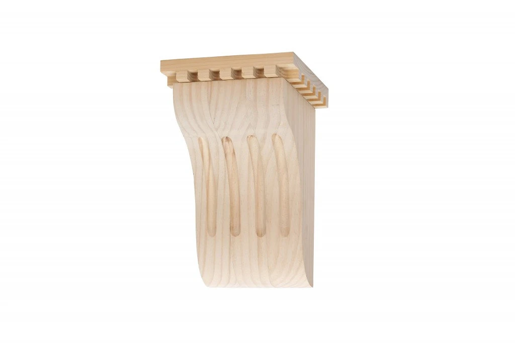Marina Isles - Timber Grooved Shaker Corbel H215xW135xD150mm 1 Marina Isles - Timber Grooved Shaker Corbel H215xW135xD150mm