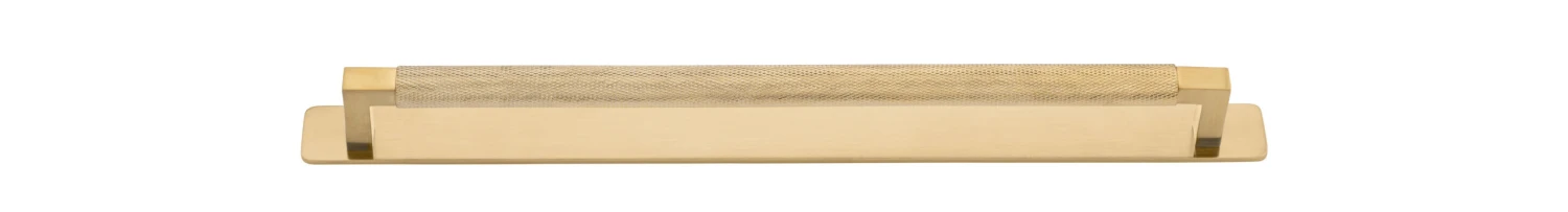 Iver - Brunswick Knurled Cabinet 'D' Handle & Backplate CTC160, 256, 320, 450mm 11 Iver - Brunswick Knurled Cabinet 'D' Handle & Backplate CTC160, 256, 320, 450mm - Image 11
