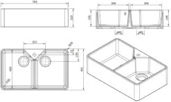 Turner Hastings - Butler - Chester 79 X 49 Fine Fireclay Double Sink -Deals Windsor Restorations Store 2b3f33 8eef0ce13e4c403bbb309b1459d6b55emv2