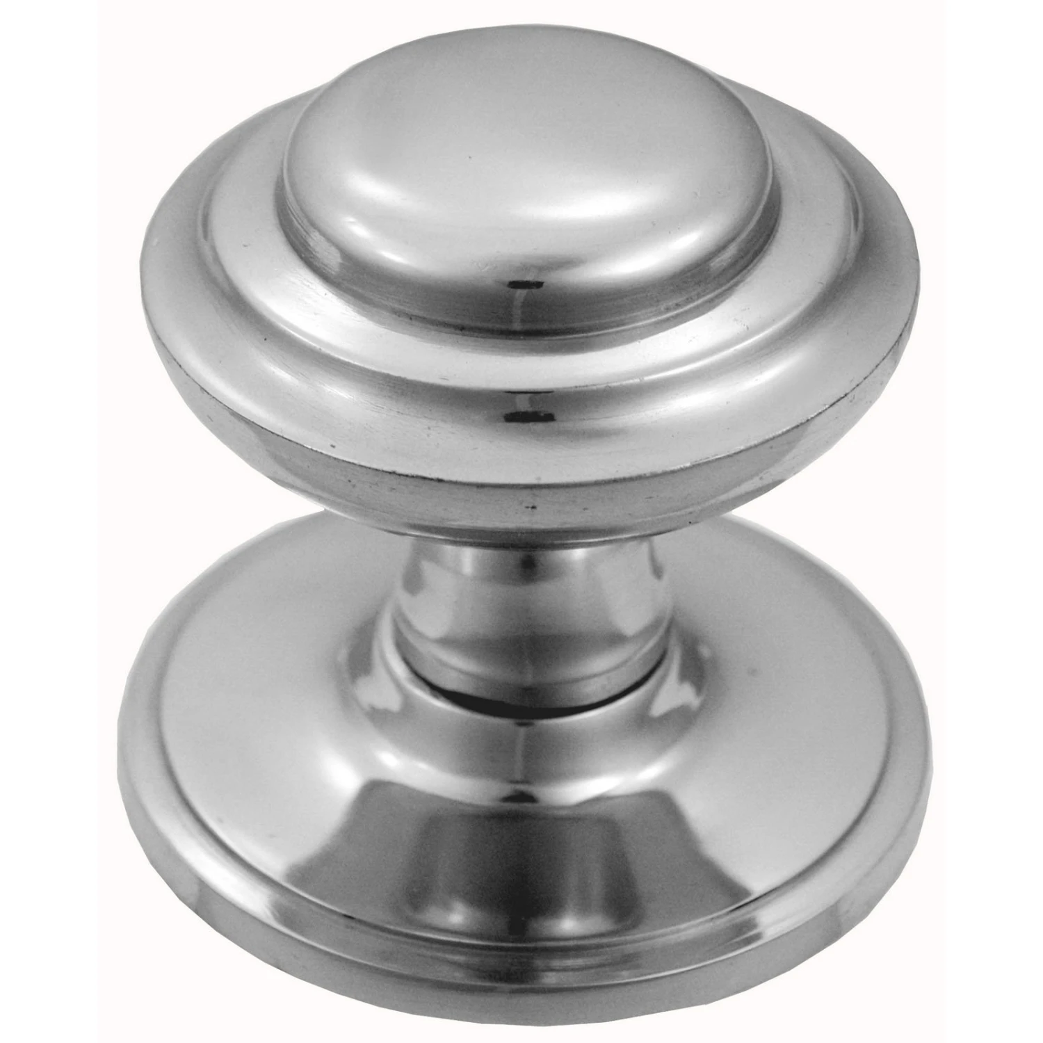 Domino Brass - Centre Door Knob - 2534 Design D80mm 1 Domino Brass - Centre Door Knob - 2534 Design D80mm