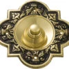 TradCo - Door Bell - Ornate Bell Press H90xW90mm