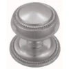 Domino Brass - Centre Door Knob - Georgian Dot Classic D82mm