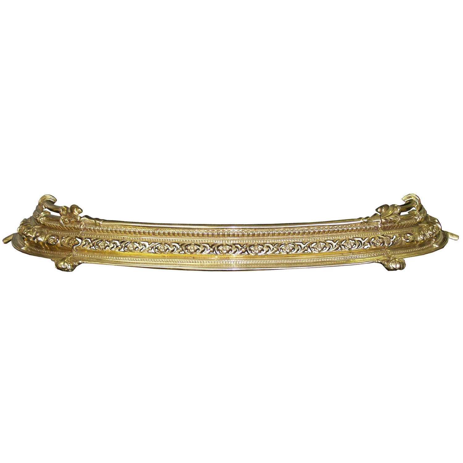 Domino Brass - Fire Fender - Design 2 L1180, 1390mm 1 Domino Brass - Fire Fender - Design 2 L1180, 1390mm