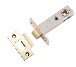 Iver - Double Sprung Split Cam Tube Latch B60mm - 'T' Striker