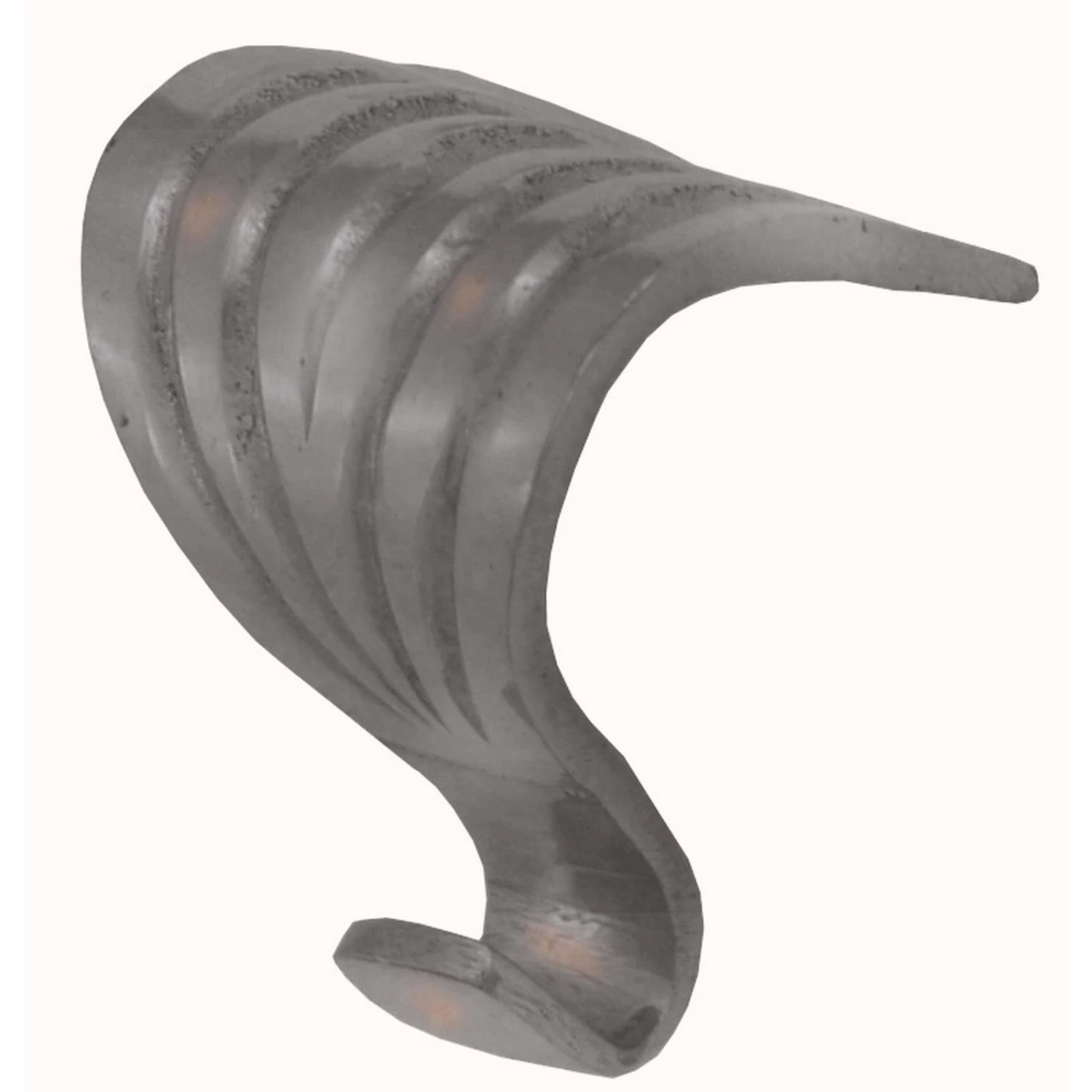 Domino Brass - Picture Rail Hook - 991 Fluted Design 1 Domino Brass - Picture Rail Hook - 991 Fluted Design