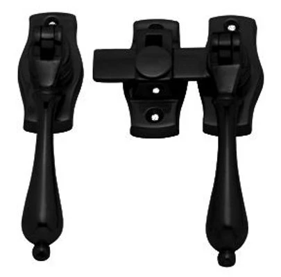 Superior Brass - French Door Fastener - Teardrop 1 Superior Brass - French Door Fastener - Teardrop