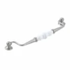 Momo Handles - Trianon - White Porcelain Cabinet Drop Bale Pull Handle CTC224mm