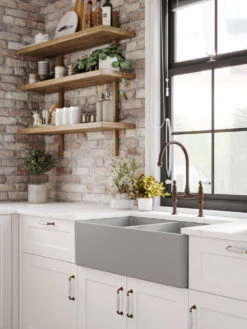 Turner Hastings - Butler Concrete Look - Novi 85 X 46 Fine Fireclay Double Sink -Deals Windsor Restorations Store 2b3f33 9d77b5c4ed944db297cbf12413ad41b6mv2