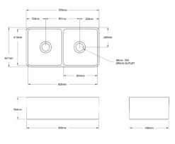 Turner Hastings - Butler Matte Black - Novi 85 X 46 Fine Fireclay Double Sink -Deals Windsor Restorations Store 2b3f33 9e4eacd97b30494fb0e771e4452f1403mv2
