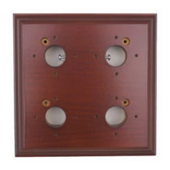 Classic Electric - Pre-Drilled Wood Block - Classic Quad W155xH155mm