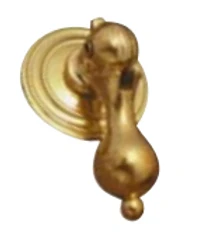 Superior Brass - Traditional Teardrop Cabinet Handle - Thick Classic DR32mm