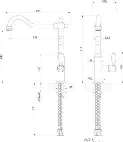 Turner Hastings - Providence Single Sink Mixer 8 Turner Hastings - Providence Single Sink Mixer -Deals Windsor Restorations Store 2b3f33 a54f976319c94cffa92b7ab7afbf03eemv2