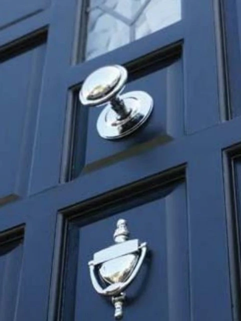 Superior Brass - Centre Door Knob - Classic D85mm 3 Superior Brass - Centre Door Knob - Classic D85mm - Image 3