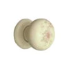Superior Brass - Ivory Porcelain Cupboard Knob D32, 50mm (Pair)