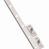 Superior Brass - Casement Window Stay - Rounded End Base Fix L250, 300mm