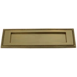 Domino Brass - Letter Plates - Georgian (3 Sizes)