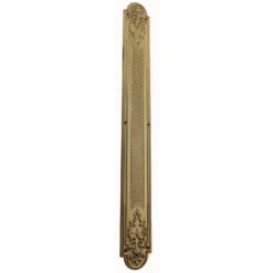 Domino Brass - 5488 Large Ornate Push Plate - 510x60mm