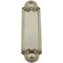 Domino Brass - 5914 Nouveau Push Plate - 285x75mm