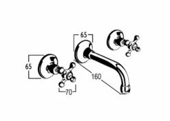 CB Ideal - Roulette - Wall Bath/Basin Set -Deals Windsor Restorations Store 2b3f33 bdb9867588d24d23b644375a77eaf416mv2