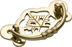 TradCo - Maple Leaf Cabinet Handle H45xW88mm
