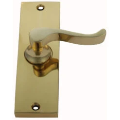 Domino Brass - Screen Door Latch - Classic Lever Plate (Right Hand Only) -Deals Windsor Restorations Store 2b3f33 c4c7f497b7e348258b601bb5af8bf5a1mv2