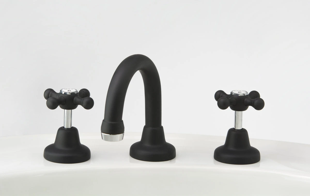 CB Ideal - Roulette - Basin Set With Fixed Gooseneck Outlet 7 CB Ideal - Roulette - Basin Set With Fixed Gooseneck Outlet - Image 7