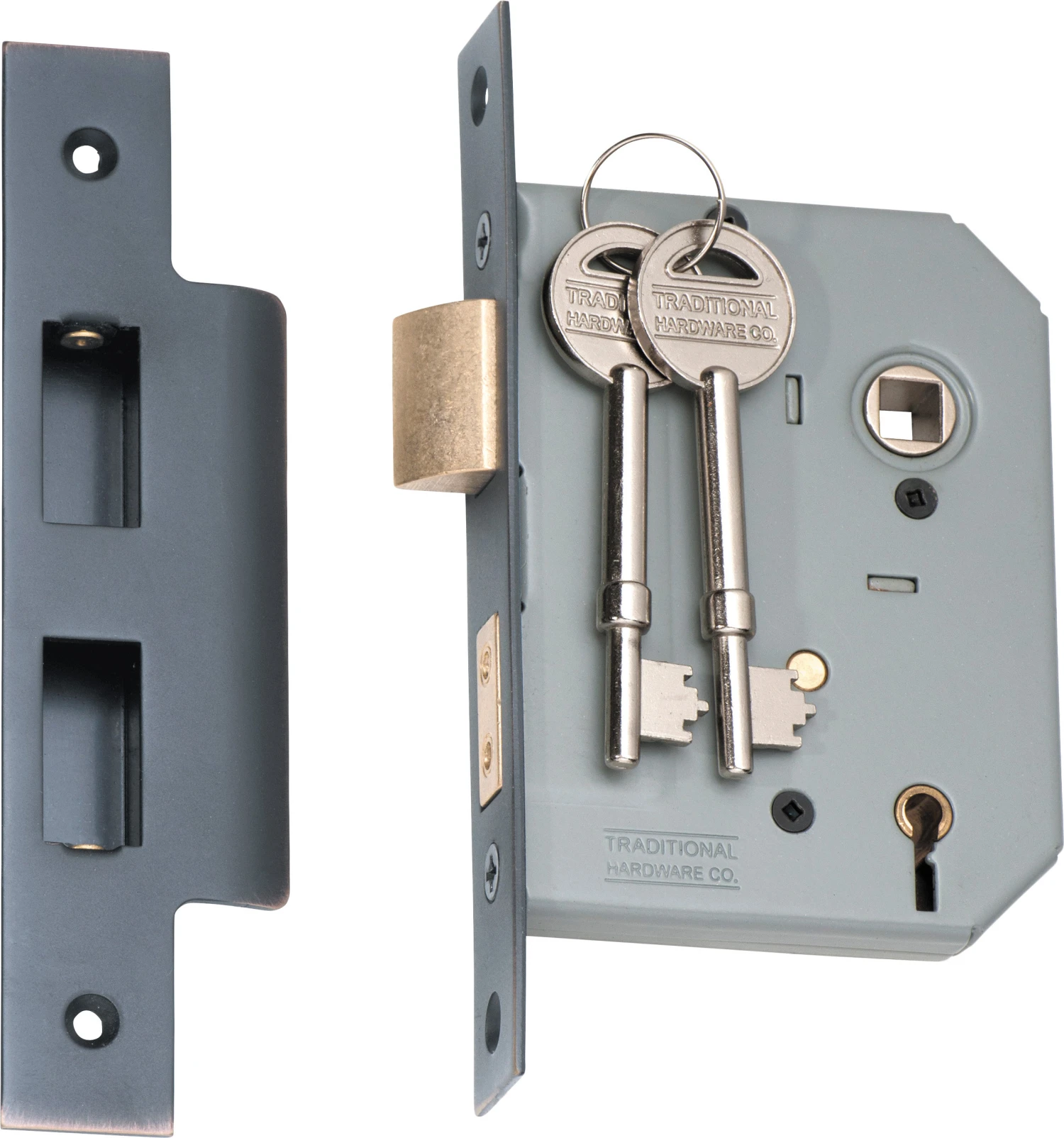 TradCo - External Use Mortice Lock - 5 Lever B57mm 2 TradCo - External Use Mortice Lock - 5 Lever B57mm - Image 2