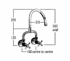 CB Ideal - Roulette - Exposed Wall Set With Swivel Gooseneck Outlet -Deals Windsor Restorations Store 2b3f33 c6d8175f8d3f4b44b554b82ea79156d0mv2