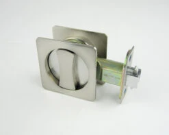 Worldwide - Cavity Sliding Door Privacy Lock Set - Square