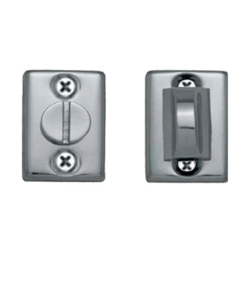 Superior Brass / Austyle - Rectangular Exposed Fix Privacy Turn & Snib H40xW25mm 2 Superior Brass / Austyle - Rectangular Exposed Fix Privacy Turn & Snib H40xW25mm - Image 2