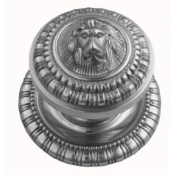 Domino Brass - Centre Door Knob - 25179 Design (3 Sizes)