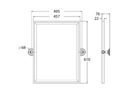 Turner Hastings - Rectangle Mirror - Mayer Pivot -Deals Windsor Restorations Store 2b3f33 cf69cfb42410491fbfa5f5cec7c07b40mv2