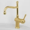 CB Ideal - Roulette Lever - Basin Flick Mixer With Olde Adelaide Outlet