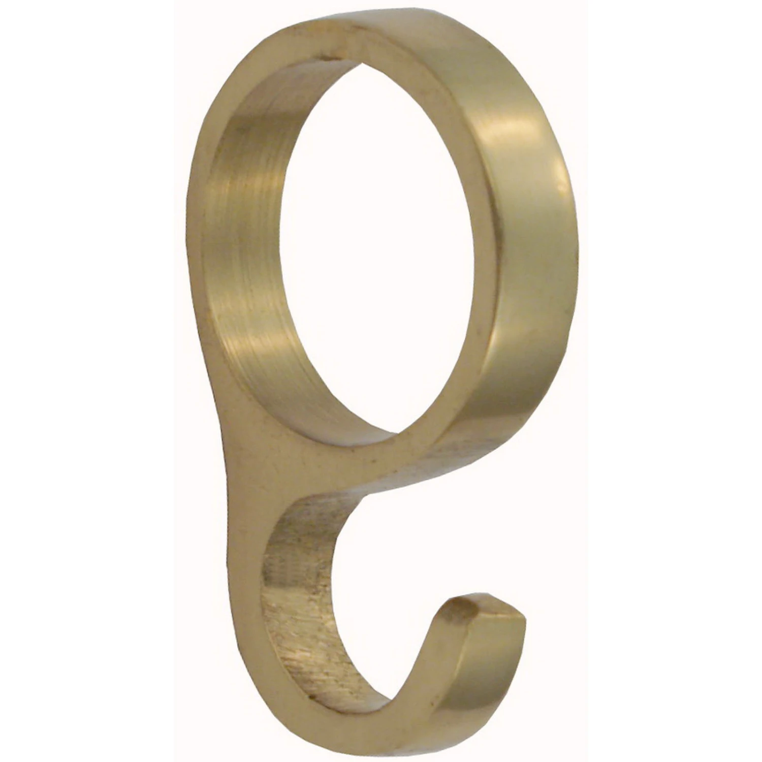 Domino Brass - Picture Rail Ring Hook - 9911 Design (Suit 19mm Tube) 1 Domino Brass - Picture Rail Ring Hook - 9911 Design (Suit 19mm Tube)