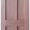 Solid Interior Door - Shaker Colonial Flat 4 Panel Design SP-SK4C