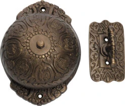 TradCo - Door Bell - Ornate Turn Bell H125xW92mm