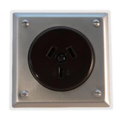 Classic Electric - 10 Series - Bungalow/Tudor Socket - Brown Insert -Deals Windsor Restorations Store 2b3f33 d580f1eaa3c94cafbde39eb00956f9d6mv2