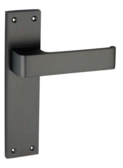 Superior Brass - Squared Urban Door Lever On Long Backplate - All Variants