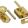 Superior Brass - Screen Door Latch - Victorian Knob