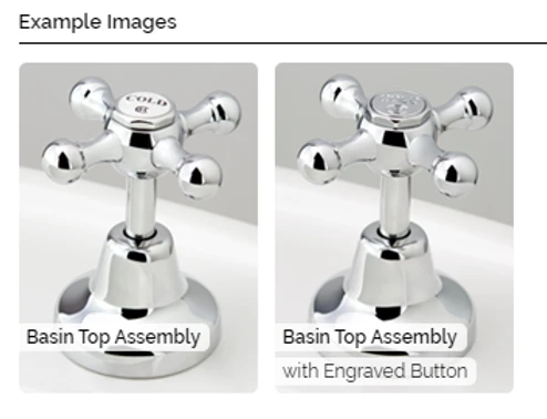 CB Ideal - Heritage - Basin Set With Swivel Upswept Outlet 4 CB Ideal - Heritage - Basin Set With Swivel Upswept Outlet - Image 4