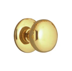 Superior Brass - Victorian Door Knob On Concealed Fix Round Rose - All Variants