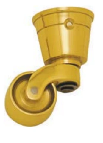 Superior Brass - Cup Castor - Brass Wheel ID25, 29, 32, 38, 44mm 1 Superior Brass - Cup Castor - Brass Wheel ID25, 29, 32, 38, 44mm