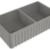 Turner Hastings - Butler Concrete Look - Novi 85 X 46 Fine Fireclay Double Sink