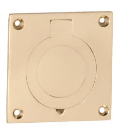 TradCo - Flush Pull - Cellar Door Pull H61xW61mm