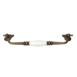 Marina Isles - Provincial - Versailles White Porcelain Drop Handle - 160, 224mm