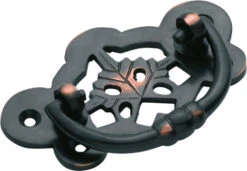 TradCo - Maple Leaf Cabinet Handle H40xW70mm