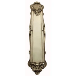 Domino Brass - 6170 Large Ornate Push Plate - 440x87mm