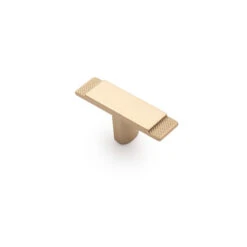 Castella - Statement - Monaco Knurled Cupboard 'T' Bar Knob L60mm