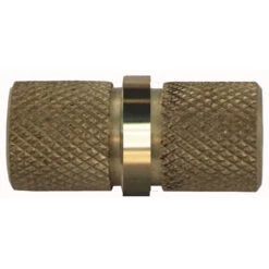 Domino Brass - Tube/Rail Coupling Join - Suit D16, 19mm Tubes