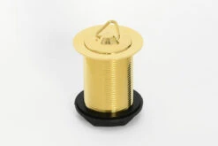 CB Ideal - Solid Brass Plug And Waste 40 X 80mm - No Overflow